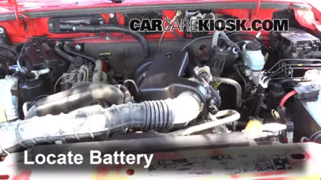 2004 Mazda B3000 SE 3.0L V6 Battery Replace